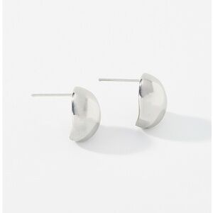 Zag Bijoux silver stainless steel Rosée earrings made in France NWT